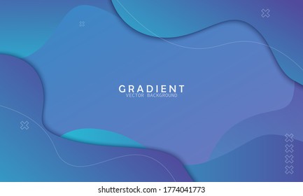 fondo geométrico colorido. Composición de formas fluidas. Vector Eps 10