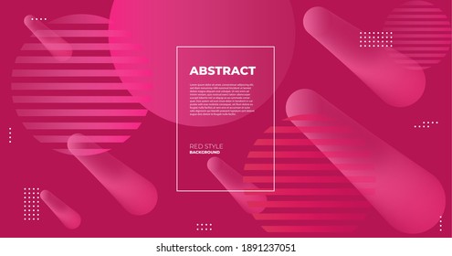 Colorful geometric background. Fluid shapes composition gradient colors