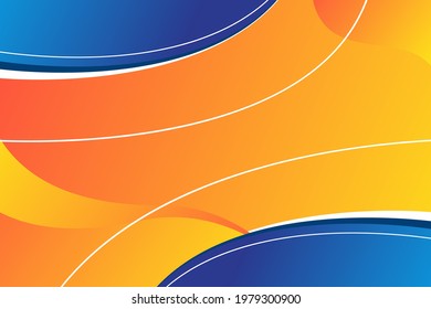 Colorful geometric background. Fluid shapes composition. Perfect for backgrounds for the cover of magazines, Banner, Poster, Wallpaper.