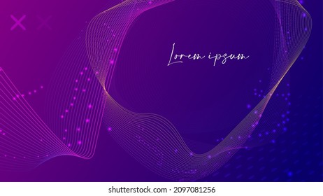 Colorful geometric background. Fluid shapes composition. Eps10 vector.