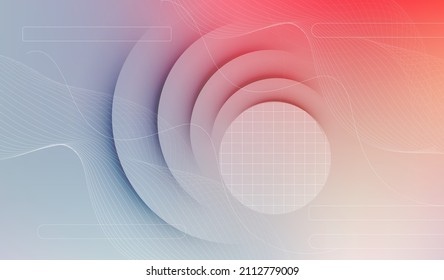 Colorful geometric background. Fluid shapes composition. Eps10 vector.
