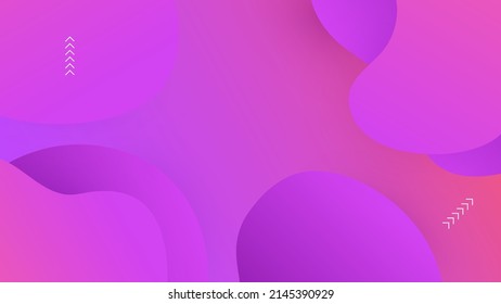 Farbiger geometrischer Hintergrund. Zusammensetzung von flüssigen Formen für Präsentationen, Website-Header, Landing-Page-Hintergrund