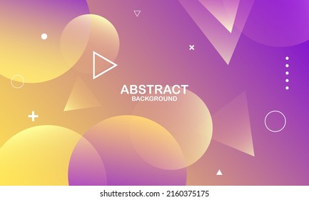 Colorful geometric background. Fluid shapes composition. Eps10 vector
