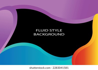 Colorful geometric background Fluid shapes background background, landing page, wallpaper, home screen, theme, Colorful abstract painting background. Liquid marbling paint .