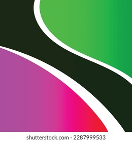 Colorful geometric background. Fluid shapes composition. Abstract background color gradient geometric ornament seamless pattern background design