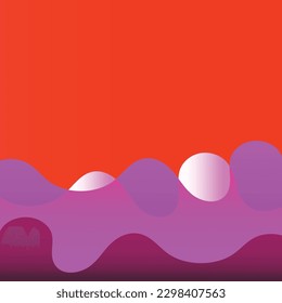 Fondo geométrico colorido. Composición de formas fluidas. Gradiente de color de fondo abstracto ornamento geométrico diseño de fondo de patrón sin fisuras
