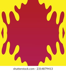 Colorful geometric background. Fluid shapes composition. Abstract background color gradient geometric ornament seamless pattern background design