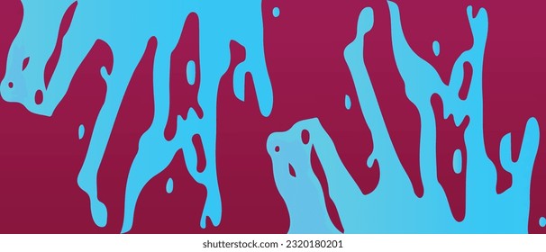 Fondo geométrico colorido. Composición de formas fluidas. Gradiente de color de fondo abstracto ornamento geométrico diseño de fondo de patrón sin fisuras