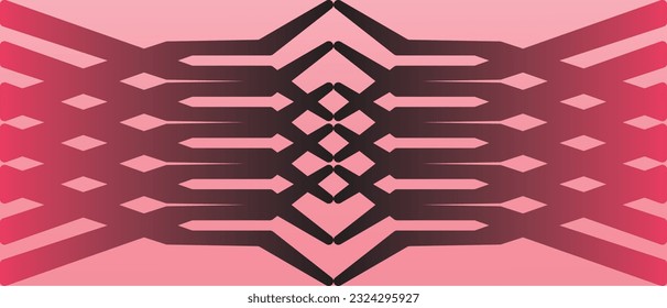 Colorful geometric background. Fluid shapes composition. Abstract background color gradient geometric ornament seamless pattern background design