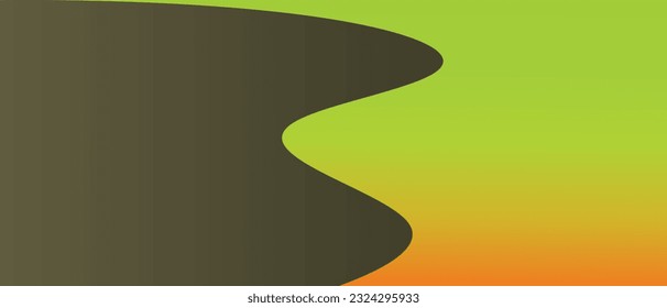 Colorful geometric background. Fluid shapes composition. Abstract background color gradient geometric ornament seamless pattern background design