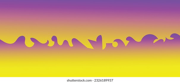 Colorful geometric background. Fluid shapes composition. Abstract background color gradient geometric ornament seamless pattern background design