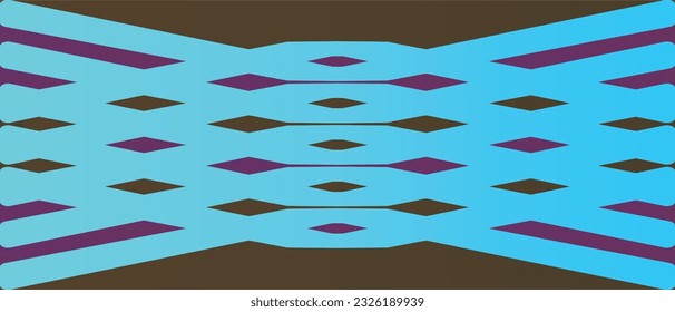 Colorful geometric background. Fluid shapes composition. Abstract background color gradient geometric ornament seamless pattern background design
