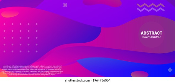 Colorful geometric background. Futuristic Gradient. Minimal Pattern. Neon Wave Brochure. Abstract Poster. Colorful Geometric Background. Orange Minimal Concept. Pink Flow Brochure