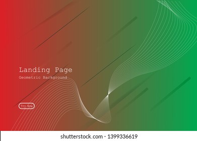 Colorful geometric background with gradient motion shapes composition. Eps10 