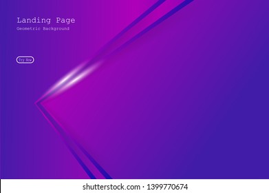 Colorful geometric background with gradient motion shapes composition. Eps10 