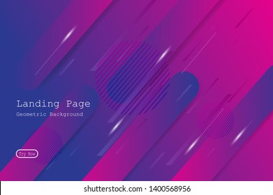 Colorful geometric background with gradient motion shapes composition. Eps10 