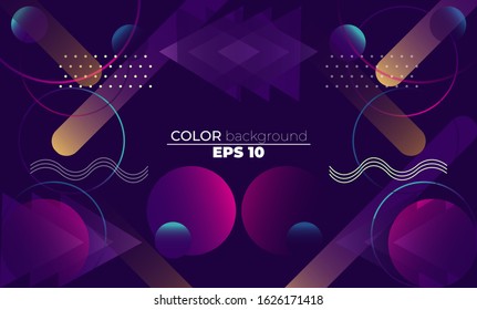 Colorful geometric background with gradient motion shapes composition.
Applicable for gift card,  Poster on wall poster template,  landing page, ui, ux ,coverbook,  baner, social media posted,