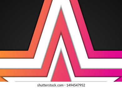 Colorful geometric background. Gradient shapes composition. Eps 10