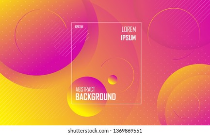 Colorful geometric background. Liquid abstract background design. Fluid vector gradient design for banner, post