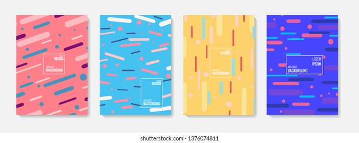 Colorful geometric background. Liquid abstract background design. Fluid vector gradient design for banner, post