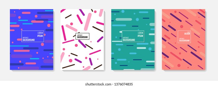 Colorful geometric background. Liquid abstract background design. Fluid vector gradient design for banner, post