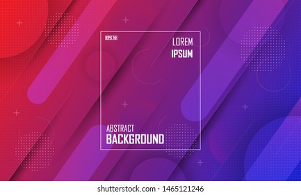 Colorful geometric background. Liquid abstract background design. Fluid vector gradient design for banner, post