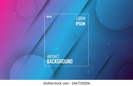 Colorful geometric background. Liquid abstract background design. Fluid vector gradient design for banner, post