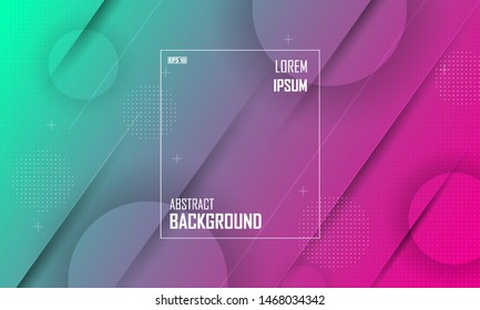 Colorful geometric background. Liquid abstract background design. Fluid vector gradient design for banner, post