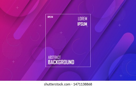 Colorful geometric background. Liquid abstract background design. Fluid vector gradient design for banner, post