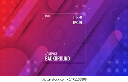 Colorful geometric background. Liquid abstract background design. Fluid vector gradient design for banner, post