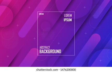 Colorful geometric background. Liquid abstract background design. Fluid vector gradient design for banner, post