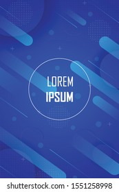 Colorful geometric background. Liquid abstract background design. Fluid vector gradient design for banner, post