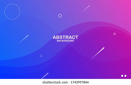 Colorful geometric background. Liquid color background design. Fluid shapes composition. Eps10 vector.