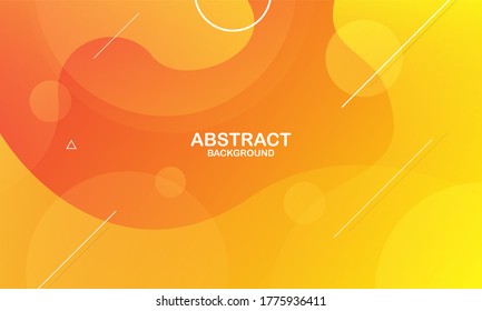 Colorful geometric background. Liquid color background design. Fluid shapes composition. Eps10 vector