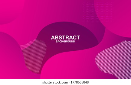 Colorful geometric background. Liquid color background design. Fluid shapes composition. Eps10 vector