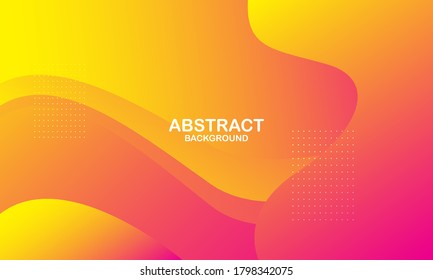 Colorful geometric background. Liquid color background design. Fluid shapes composition. Eps10 vector