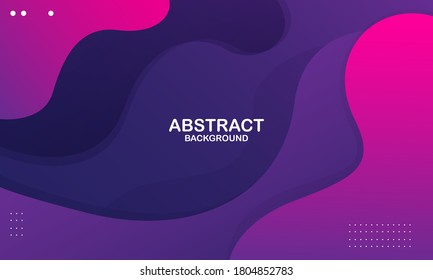 Colorful geometric background. Liquid color background design. Fluid shapes composition. Eps10 vector