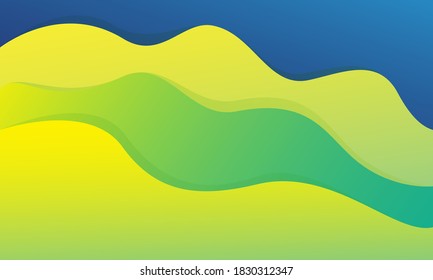 Colorful geometric background. Liquid color background design. Fluid shapes composition. Eps10 vector