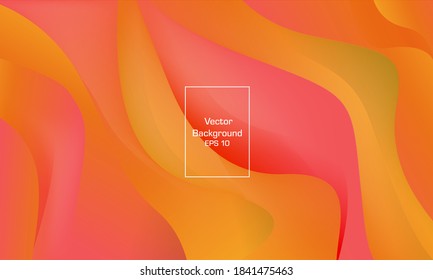 Colorful geometric background. Liquid color background design. 
Fluid shapes composition. vector Eps10.