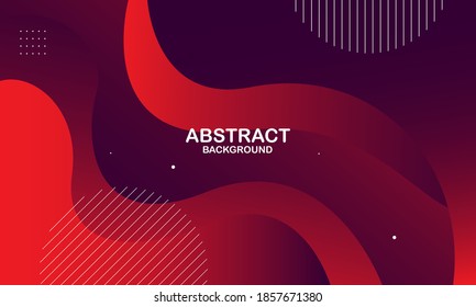 Colorful geometric background. Liquid color background design. Fluid shapes composition. Eps10 vector
