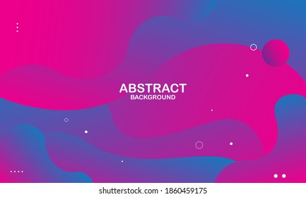 Colorful geometric background. Liquid color background design. Fluid shapes composition. Eps10 vector