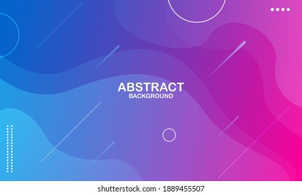 Colorful geometric background. Liquid color background design. Fluid shapes composition. Cool background design for posters. Eps10 vector