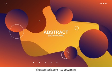 Colorful geometric background. Liquid color background design. Fluid shapes composition. Eps10 vector