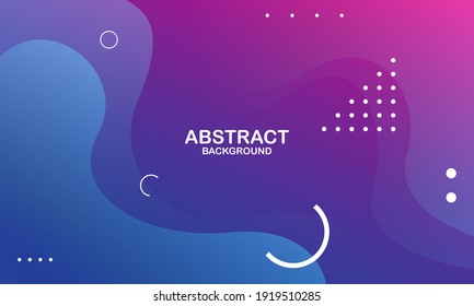 Colorful geometric background. Liquid color background design. Fluid shapes composition. Vector illustration