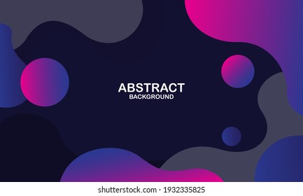 Colorful geometric background. Liquid color background design. Fluid shapes composition. Eps10 vector