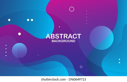 Colorful geometric background. Liquid color background design. Fluid shapes composition. Eps10 vector