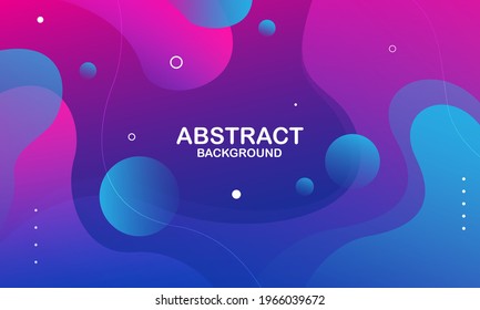Colorful geometric background. Liquid color background design. Fluid shapes composition. Eps10 vector