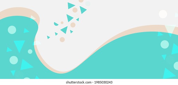 Colorful geometric background. Liquid color background and Fluid shapes composition. 