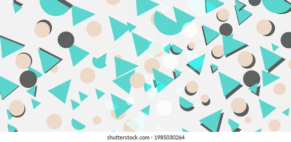 Colorful geometric background. Liquid color background and Fluid shapes composition. 