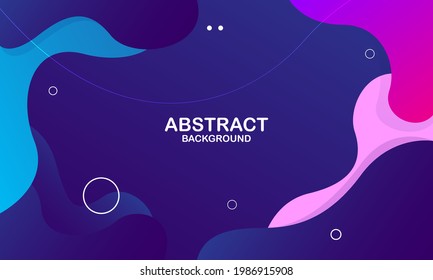 Colorful geometric background. Liquid color background design. Fluid shapes composition. Eps10 vector